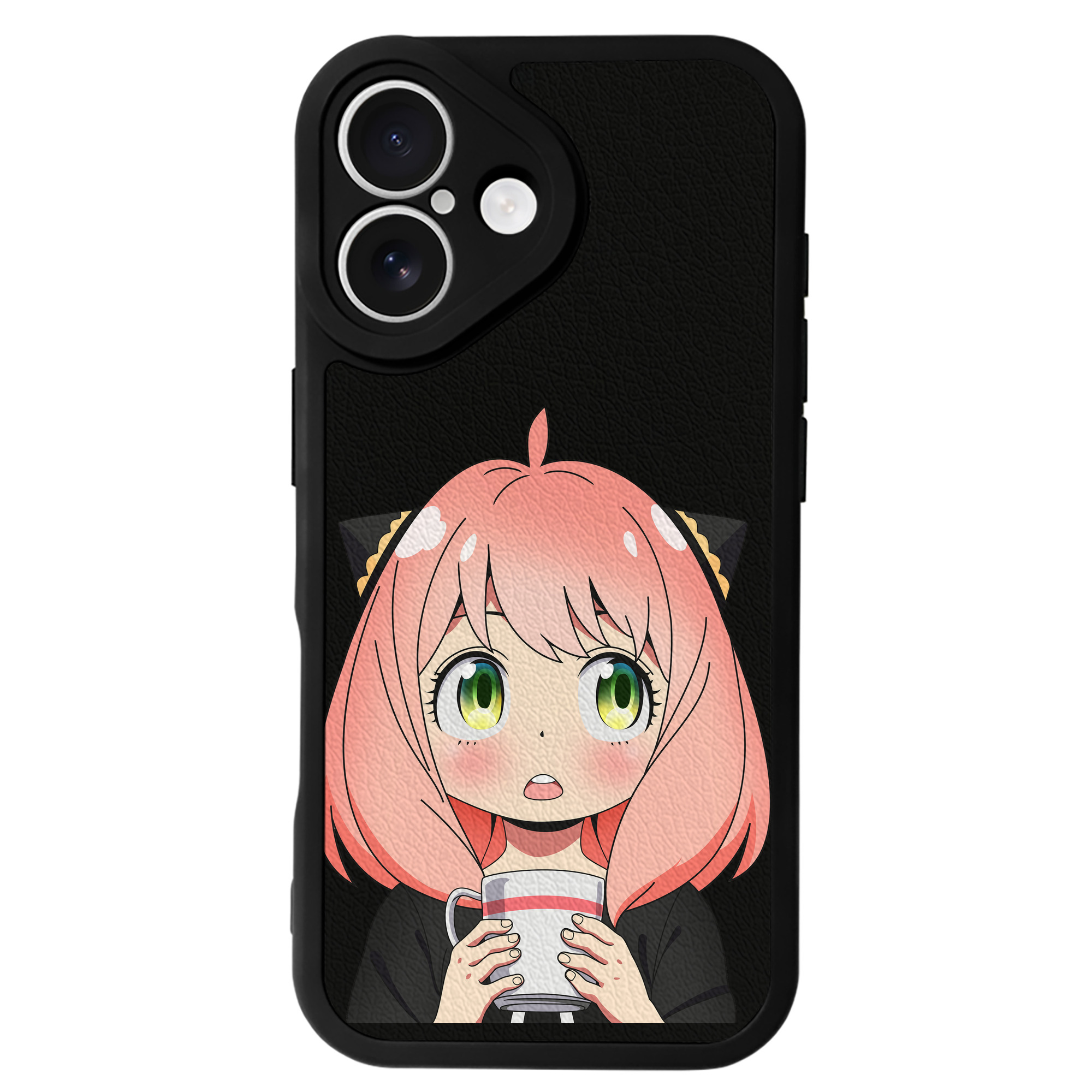 （画像用） SPY×FAMILY间谍家家酒 【iPhone 16シリーズ対応】シリコンスマホケース（レザー調） 材質：シリコン